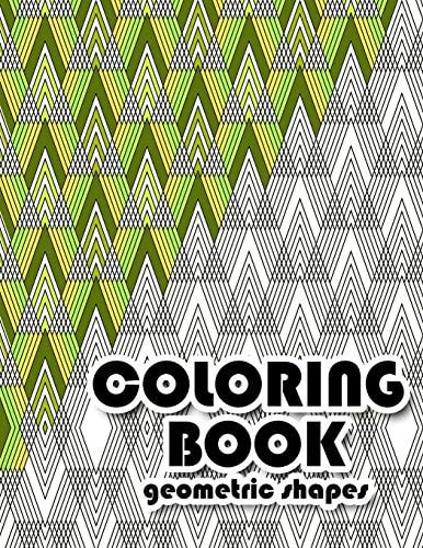 Coloring Book Geometric Shapes Coloring Book Geometric Patterns, Coloring Book for Engineers, Gift for Mathematician