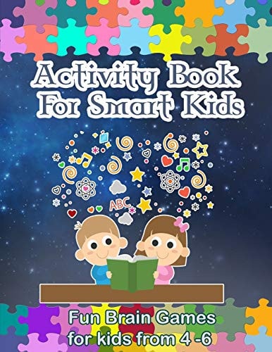 Activity Book For Smart Kids Activity Book For Kids