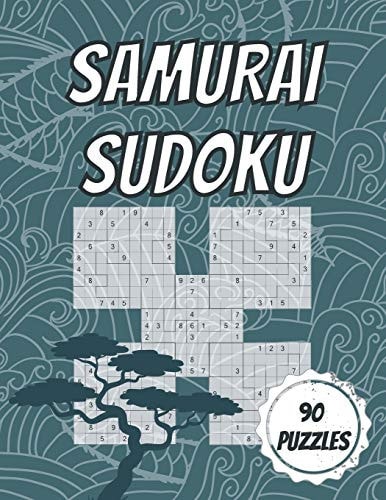 Samurai Sudoku 90 Samurai Puzzles - 30 Easy, 30 Medium & 30 Hard - With Solutions