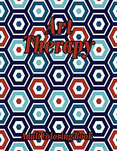 Art Therapy Adult Coloring Book Geometric Shapes and Patterns Coloring Book Really RELAXING Colouring Books