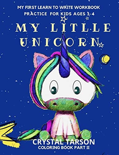 My Little Unicorn Coloring Book Part II