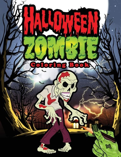 Halloween Zombie Coloring Book Halloween Coloring Books for Kids Ages 4-8 - Great Gifts for Kids Under 10