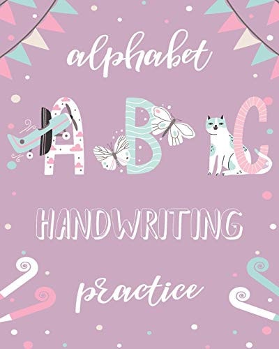 Preschool Alphabet Handwriting Animal ABC Coloring and Handwriting Practice Book for Preschool, Kindergarten, and Grade 1