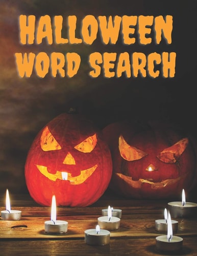 Halloween Word Search Word Search Book For Adults, Kids and Seniors