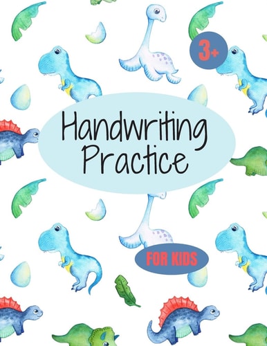 Handwriting Practice for Kids 8.5 X 11 in (21.59 X 27.94 Cm),100 Pages, Preschool Handwriting Workbook