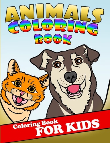 Animals Coloring Book for Kids Smaller Edition