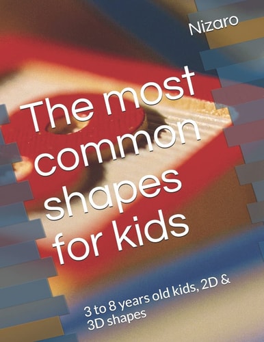 The Most Common Shapes for Kids 3 to 8 Years Old Kids, 2D & 3D Shapes