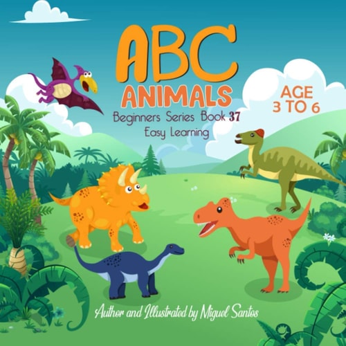 ABC Animals Early Stages Reading Book