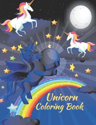 Unicorn Coloring Book : Unicorn Coloring Book to Write... New Ideas, Special Moments, Or Daily Art.