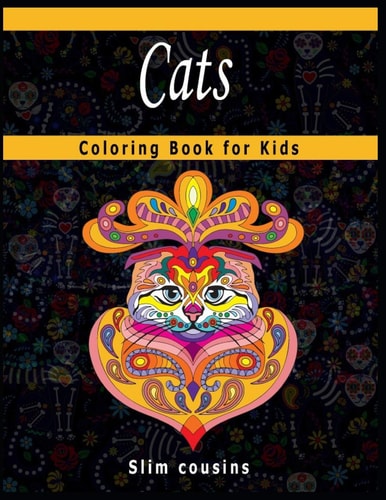 Cats Coloring Book for Kids A Coloring Book Featuring Fun and Relaxing Cats Designs