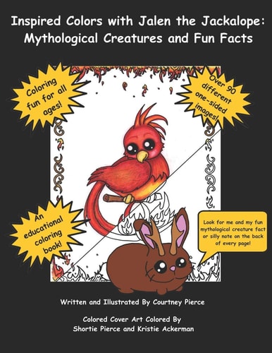 Inspired Colors with Jalen the Jackalope Mythological Creatures and Fun Facts