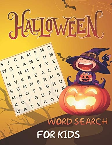 Halloween Word Search For Kids A Fun Workbook for Celebrate Trick Or Treat Halloween For Children