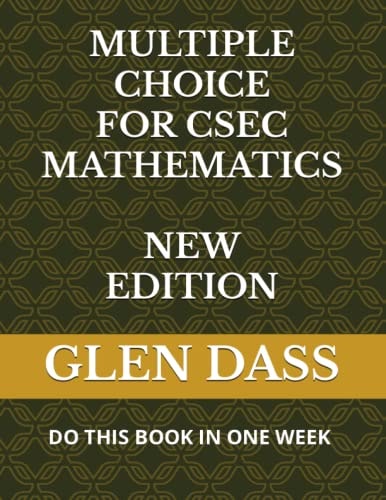 Multiple Choice for Csec Mathematics