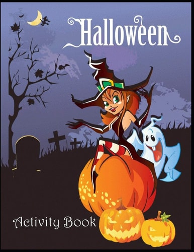 Halloween Activity Book Words Search, Coloring, Sudoku, Mazes, Puzzles and More