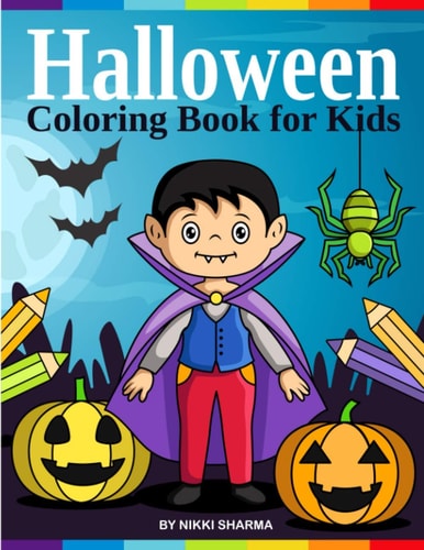 Halloween Coloring Book for Kids