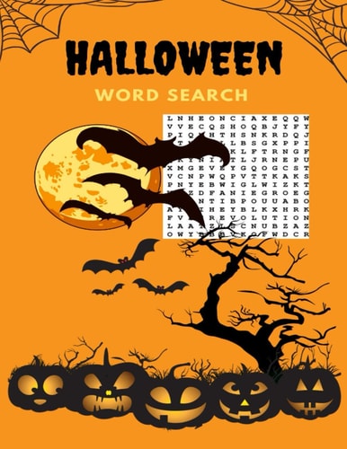 Halloween Word Search Large Print Word Search Book For Adults, Activity Book with Answer Keys, Large Print Word Search Book Large Print Halloween Word Search Book, Word Search Activities for Everyone/Puzzles Activity Book, Fun For Kids & Adults