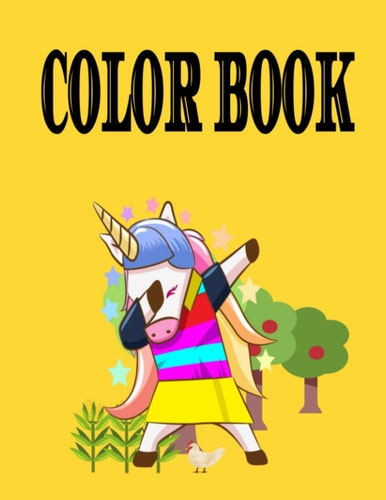 Color Book 8.5 X 11 Inches 71 Pages Coloring Book For Girls