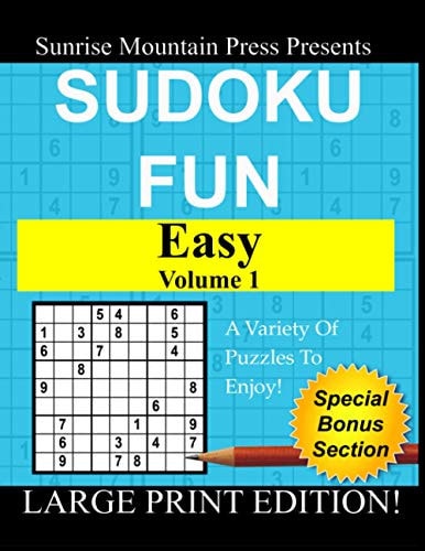 Sudoku Fun Easy Volume 1