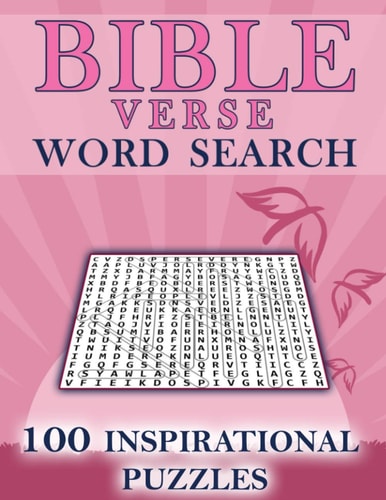 Bible Verse Word Search Large Print Keeping Busy Word Search (Church Activities- 100 Inspirational Puzzles)