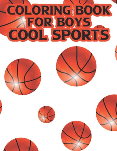 Coloring Book For Boys Cool Sports Coloring, Tracing, And Puzzle-Solving Activity Pages For Children, Sports Designs To Color