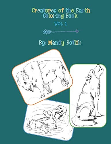 Creatures of the Earth Coloring Book