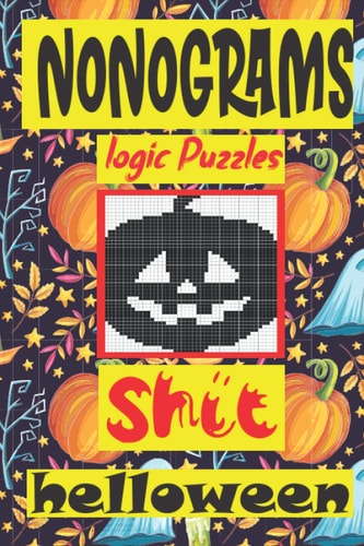 Nonogram Logic Puzzle Shit Helloween Japanese Crossword Picture Logic Puzzles Giddlers
