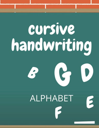 Cursive Handwriting Alphabet A-Z Letter Tracing Practice Page For Kids