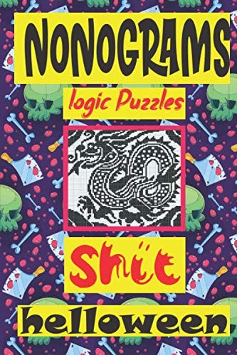 Nonogram Logic Puzzle Shit Helloween Japanese Crossword Picture Logic Puzzles Giddlers