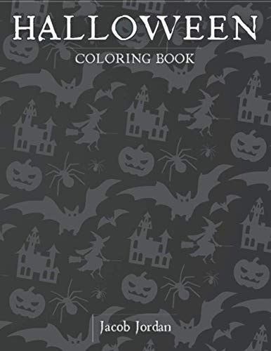 Halloween Coloring Book Halloween Book For Kids and Toddlers