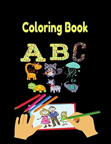 Coloring Book ABC Animals Alphabet Coloring Page