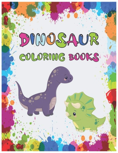 Dinosaur Coloring Books For Kids 3 Year Old Cool Coloring Book 50 Pages