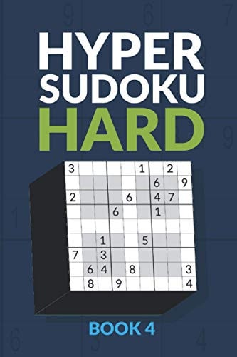 Hyper Sudoku Book 4 200 Hard Sudoku Variant Puzzles