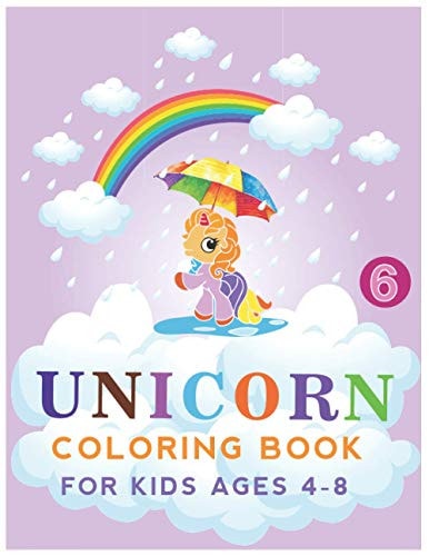 Unicorn Coloring Book for Kids Ages 4-8 Beautiful Unicorn