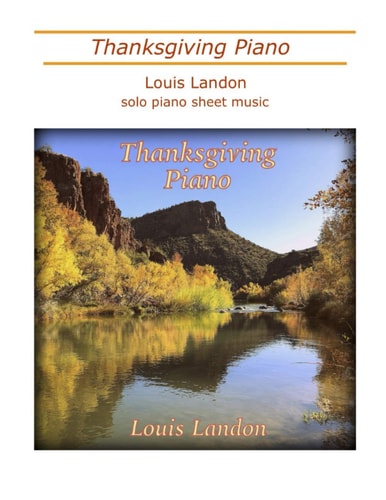 Thanksgiving Piano Solo Piano Sheet Music Book