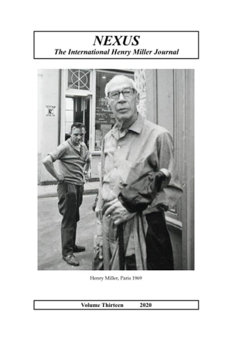 Nexus The International Henry Miller Journal (Volume 13, 2020)