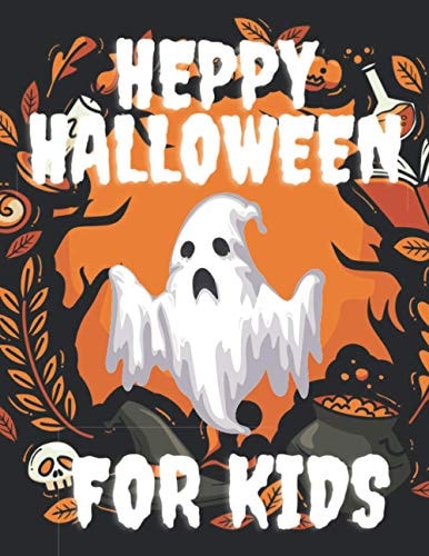 Happy Halloween For Kids Coloring Book