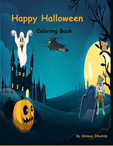 Happy Halloween Coloring Book