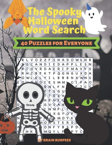 The Spooky Halloween Word Search 40 Puzzles for Everyone