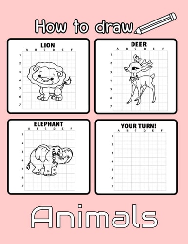 How to Draw Animal Easy Step to Draw Variety Animals Cats Dogs Fish Birds and Many More