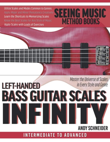 Left-Handed Bass Guitar Scales Infinity Master the Universe of Scales In Every Style and Genre