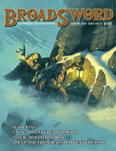 BroadSword Monthly #8 Adventures for Fifth Edition