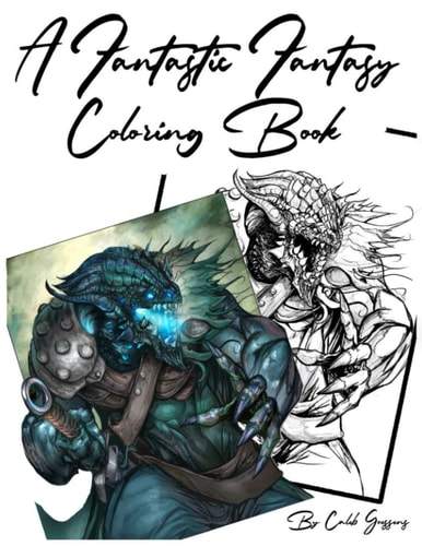A Fantastic Fantasy Coloring Book