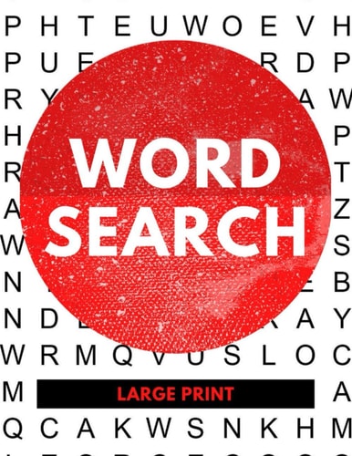 Large Print Word Search Large Print Word Search Books for Seniors (Vol. 2)