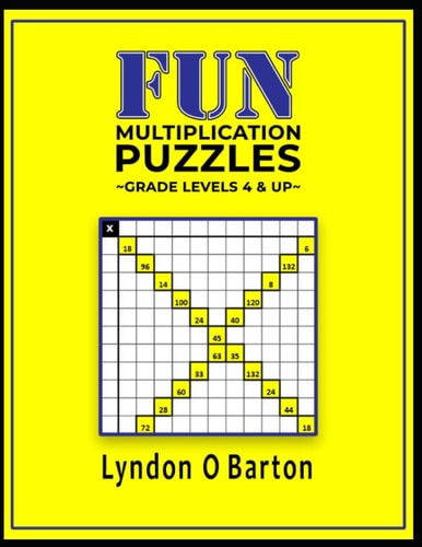 Fun Multiplication Puzzles Grade Levels 4 & Up