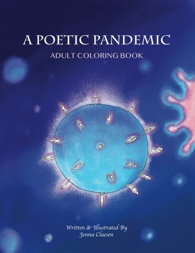 A Poetic Pandemic Adult Coloring Book