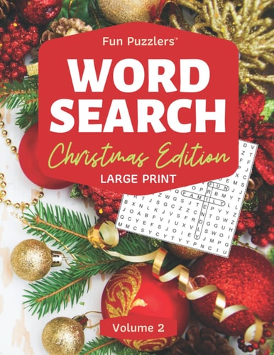 Word Search: Christmas Edition Volume 2 Large Print