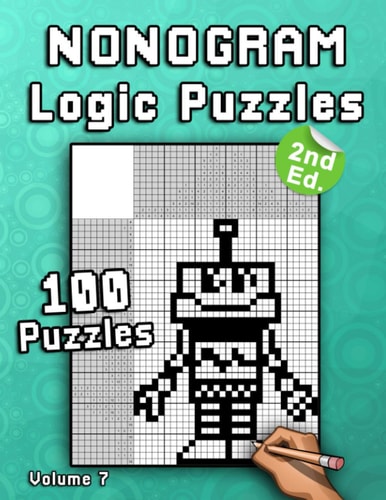 Nonogram Logic Puzzles Challenging Hanjie Puzzle Collection with Japanese Picture Riddles Fun Brain Teaser for Everyone