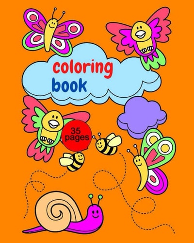 Coloring Book Animal Coloring Book, Fun and Totally Cool Coloring Book, Kids Aged 3-8 to Color, Kids' Favorite Animals, Perfect Pets and Furry Baby Animals,