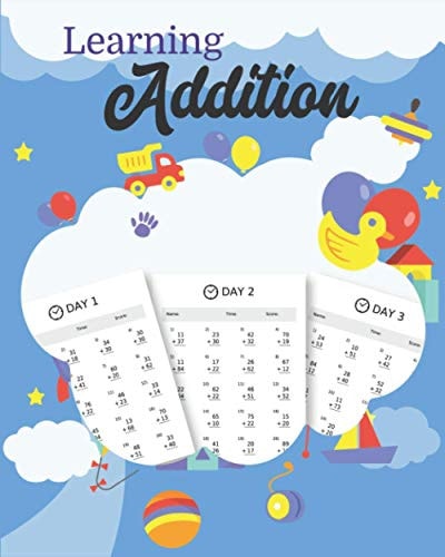 Learning Addition 100 Days of Learning Addition for Kids