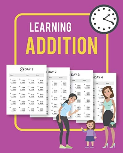 Learning Addition 100 Days of Learning Addition for Kids